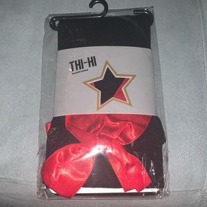 NWT Hot Topic Thi-Hi Black with Red Bow
